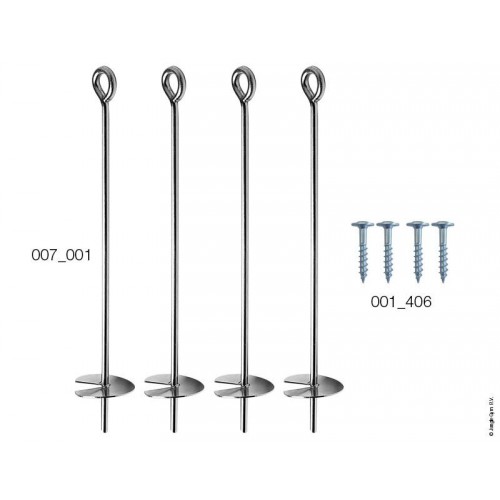 Ankeri - Ground Anchors (4 kom) Ankeri - Ground Anchors (4 kom)