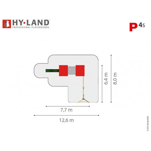 HY LAND P4 sa ljuljaškom - top