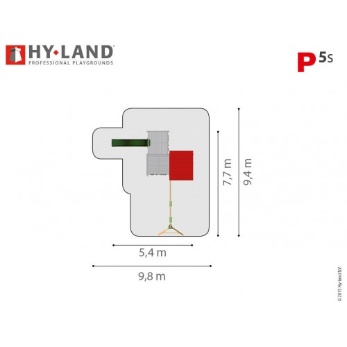 HY LAND P5 sa ljuljaškom - Top