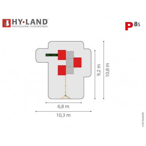 HY LAND P8 sa ljuljaškom - Top HY LAND P8 sa ljuljaškom - Top