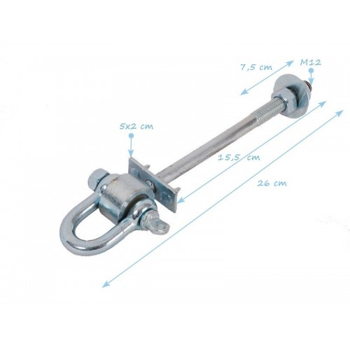 SHARKY - Kuka za kačenje ljuljaški, 160 mm SHARKY - Kuka za kačenje ljuljaški, 160 mm