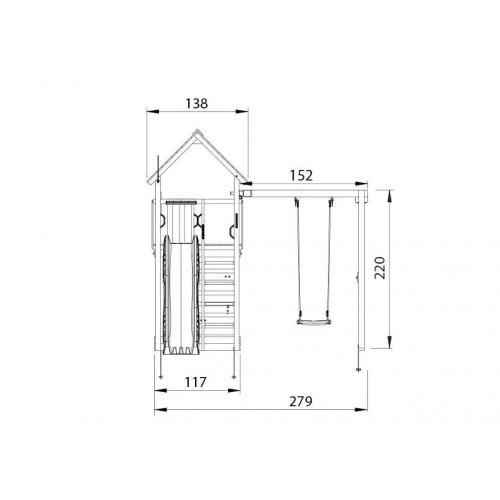 Cabin 2.1 + Swing Modul 3.0 200/220 1 ili 2