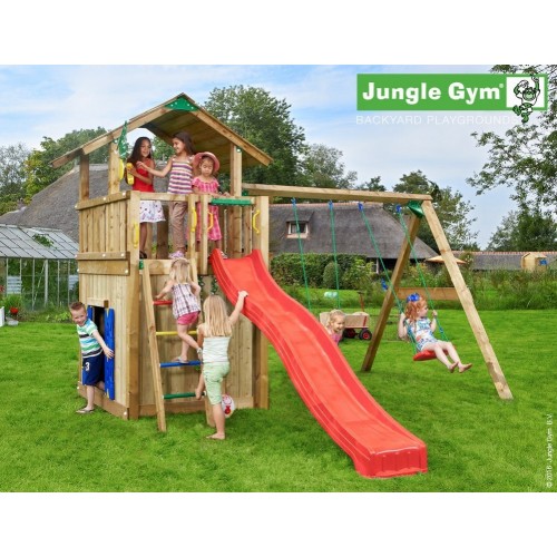 Chalet + Playhouse 145 + 2Swing chalet+playhouse145+2swing