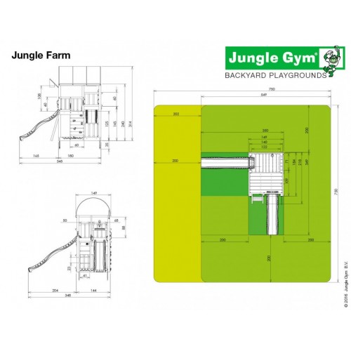 Jungle Farm - Dimenzija Jungle Farm - Dimenzija