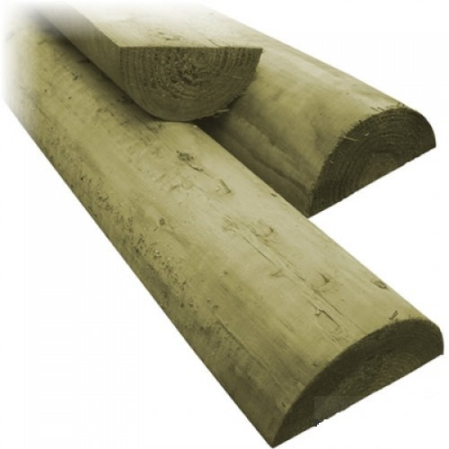 Poluokrugli drveni stub Poluokrugli drveni stub