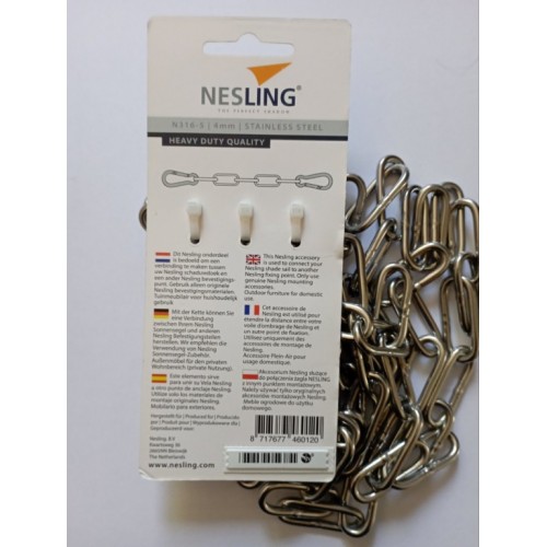 Lanac 4mm, dužina 2m, INOX