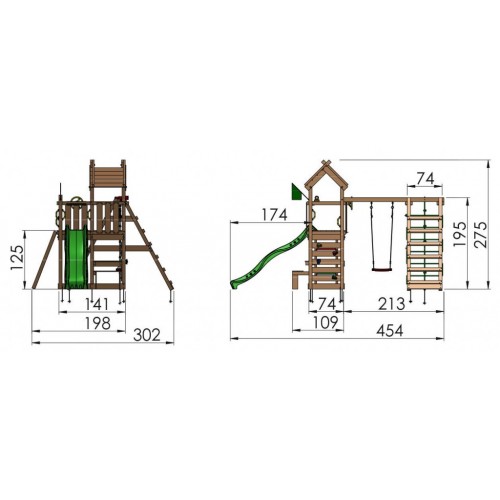 Teepee + Climb Module 3.0 200/220 1 ili 2 Teepee + Climb Module 3.0 200/220 1 ili 2