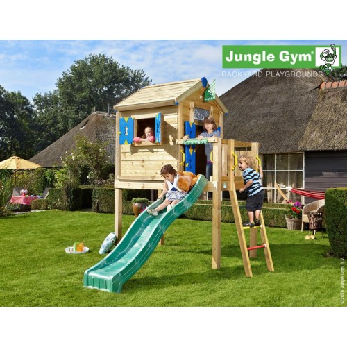 Jungle Playhouse L - Tobogan tamno zeleni