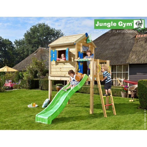 Jungle Playhouse L - Tobogan zeleni